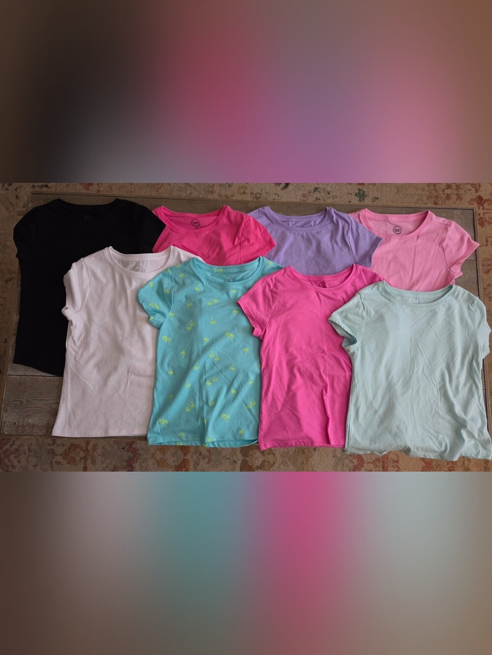 Kids Short Sleeve Tops Lot - Wonder Nation